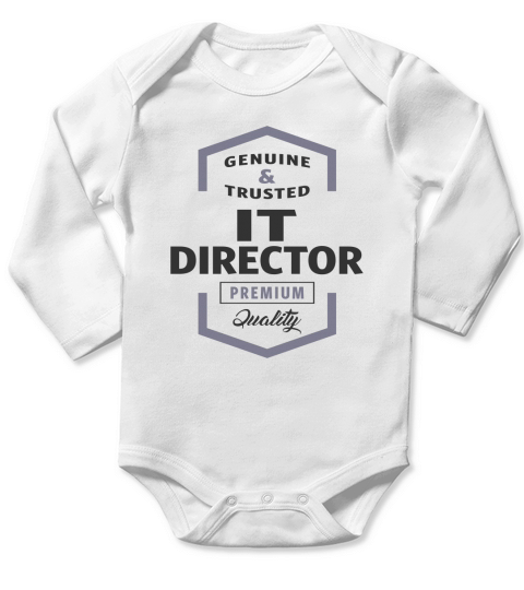 IT Director Long Sleeve Baby One-Piece