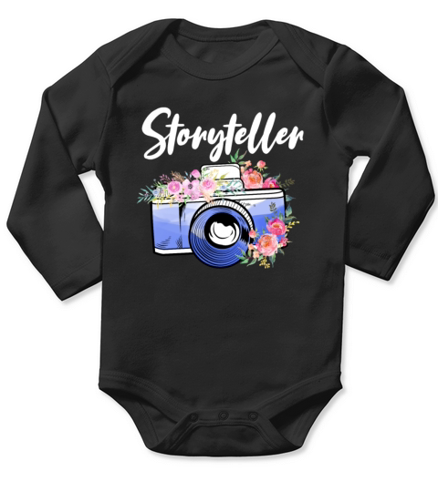 Photographer Camera Photography Long Sleeve Baby One-Piece
