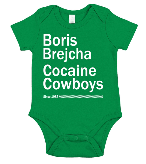 Boris Brejcha Cocaïne Cowboys Since 1983 For T-Shirt Short Sleeve Baby One-Piece