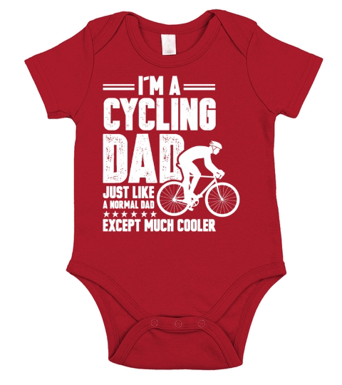 Funny Cycling dad shirt - gift for biker dad Black Youth B0784GJV7P 1 Short Sleeve Baby One-Piece