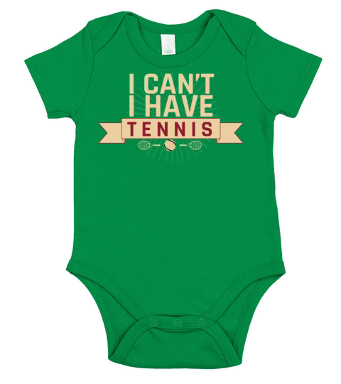 I dont have time I have tennis Short Sleeve Baby One-Piece