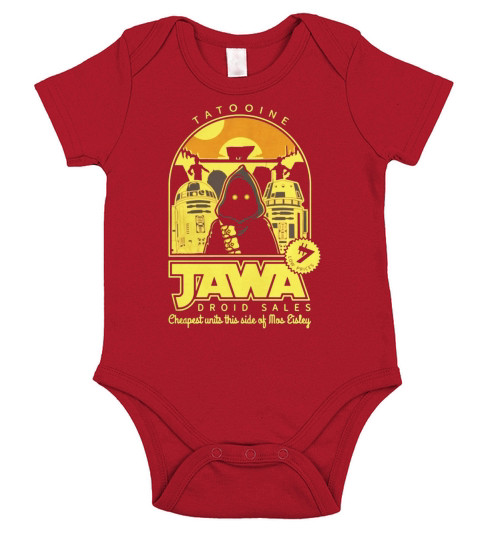 Jawa Droid Sales Short Sleeve Baby One-Piece