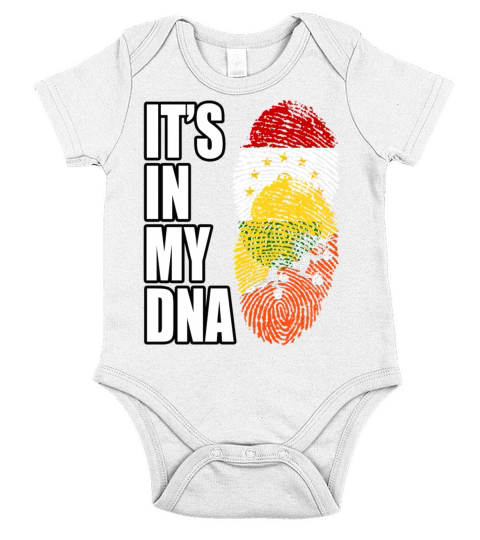 Tajikistani And Bhutanese Vintage Heritage DNA Fla Short Sleeve Baby One-Piece