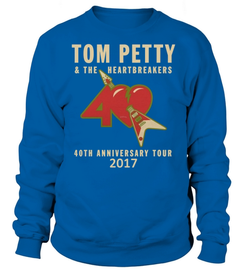 40th Anniversary Tour 2017 Tom Petty Sweatshirt Unisex