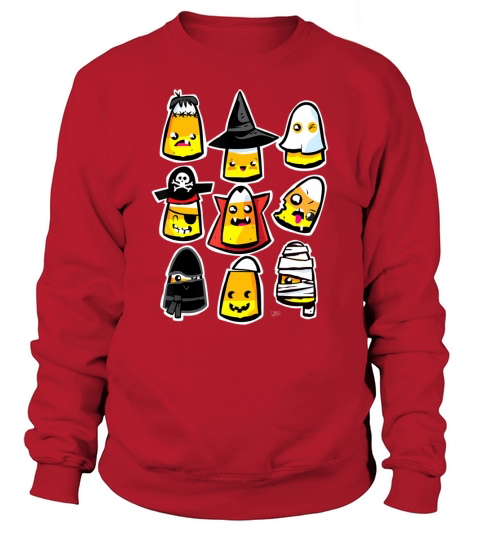 Funny Halloween Holiday Candy Corn Kawaii Cute Womens Funny Gift shirt Sweatshirt Unisex