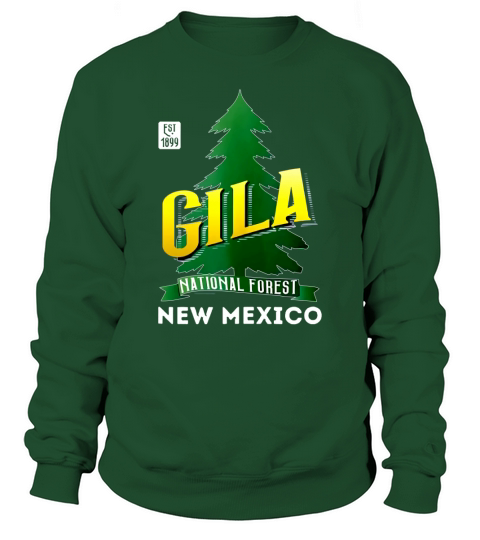 Gila National Forest New Mexico Retro Logo Shirt Sweatshirt Unisex