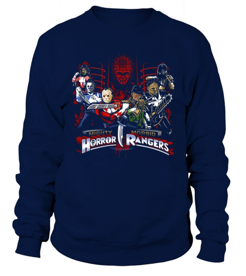 Mighty Morbid Horror Rangers Horror Character shirt Sweatshirt Unisex