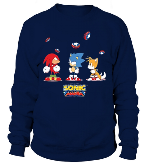 Official Sonic Mania TShirt  Flying Bouncepads Sweatshirt Unisex