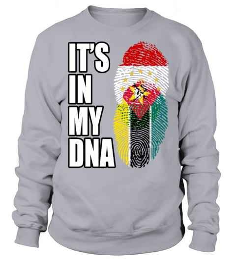 Tajikistani And Mozambican Vintage Heritage DNA Fl Sweatshirt Unisex
