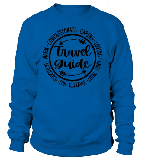 Travel Guide Vintage Gift Sweatshirt Unisex