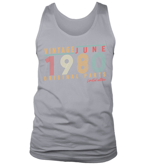 1980 June Vintage Tank Top Unisex