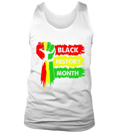 Black History Month Hand Fist Tank Top Unisex