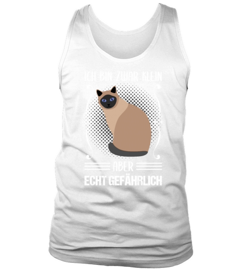 Cat Small But Dangerous Funny Quote Gift Tank Top Unisex