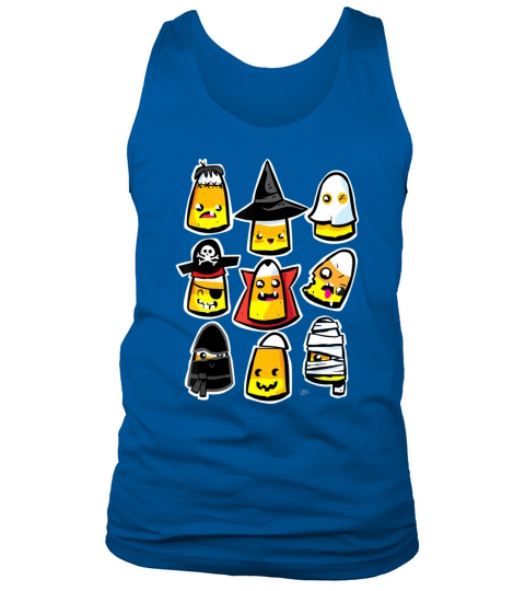 Funny Halloween Holiday Candy Corn Kawaii Cute Womens Funny Gift shirt Tank Top Unisex