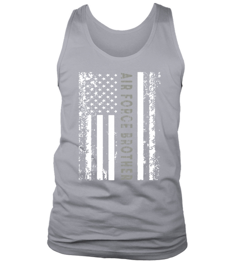 Military US Proud Air Force Brother Flag T-shirts Tank Top Unisex