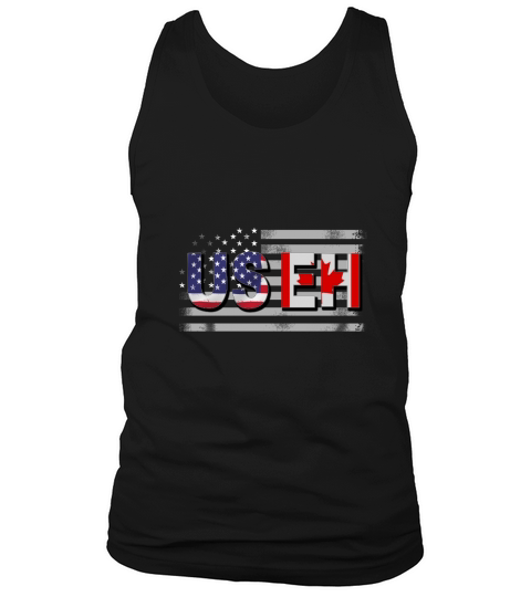 Useh American Canada Flag Maple Leaf July 4th shirt Tank Top Unisex
