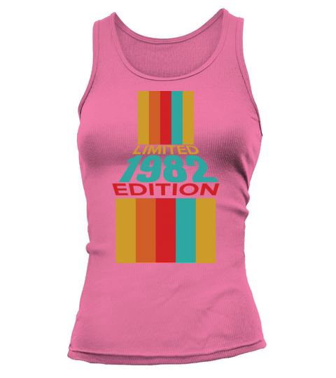 Retro Vintage 1982 Limited Edition 40th Birthday Tank top Woman