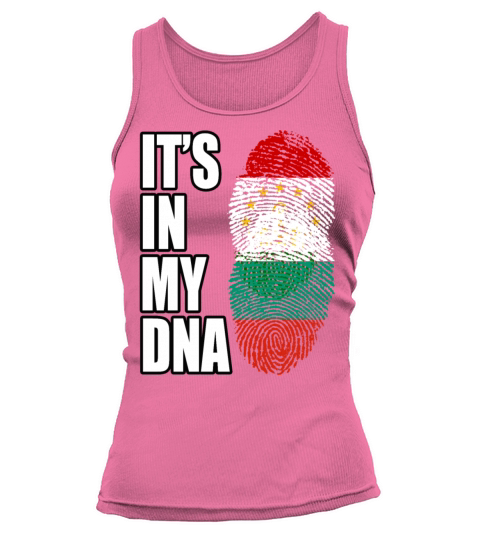 Tajikistani And Bulgarian Vintage Heritage DNA Fla Tank top Woman
