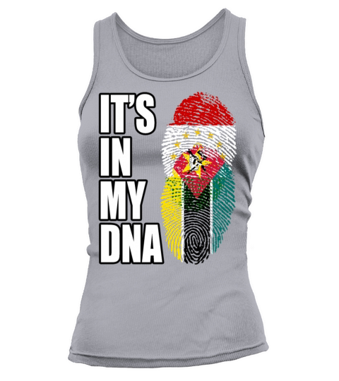Tajikistani And Mozambican Vintage Heritage DNA Fl Tank top Woman