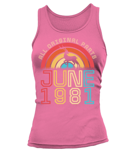 Year Of Construction 1981 In June Tank top Woman