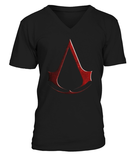 Cree Assassins Logo V-Neck T-shirt