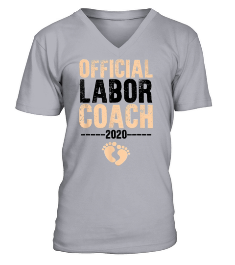 Official Labor Coach 2020 V-Neck T-shirt