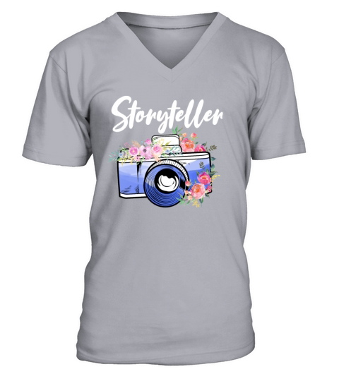 Photographer Camera Photography V-Neck T-shirt