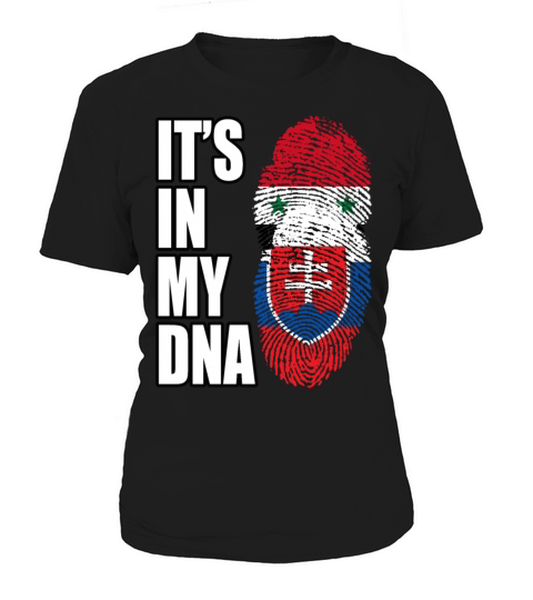 Syrian And Slovak Vintage Heritage DNA Flag Women's T-Shirt