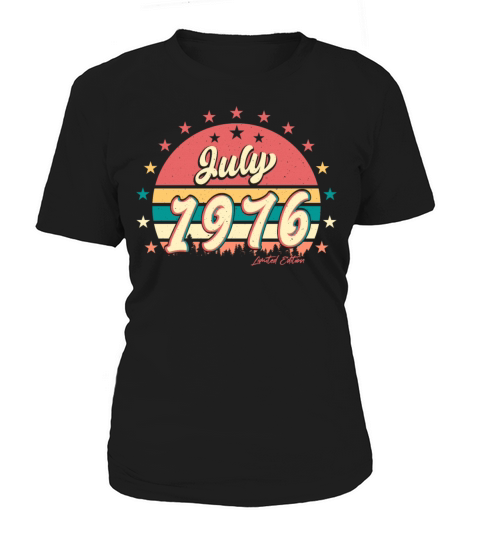 Vintage 1976 July Women's T-Shirt