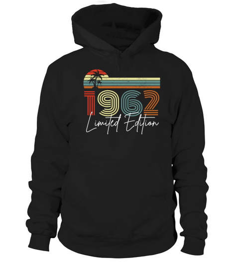 60 Years 1962 Vintage Limited Edition Hoodie Unisex