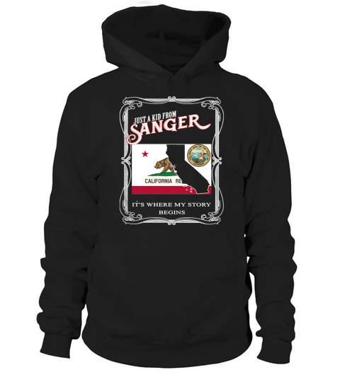 Sanger - CALIFORNIA Hoodie Unisex