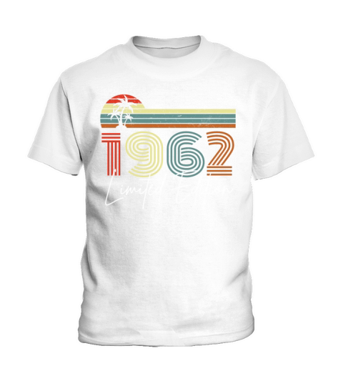 60 Years 1962 Vintage Limited Edition Kids T-Shirt