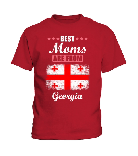 Best Moms are from Georgia Kids T-Shirt