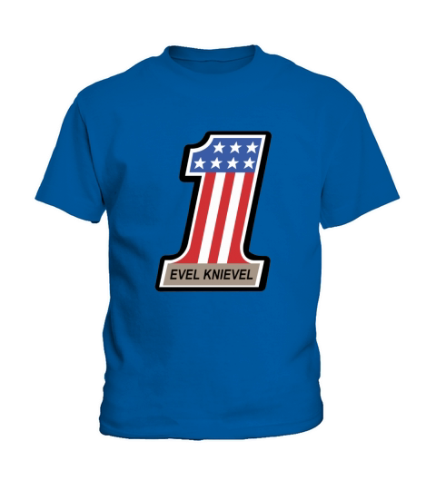 Evel Knievel Logo Kids T-Shirt