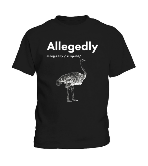 Official Allegedly shirt Kids T-Shirt