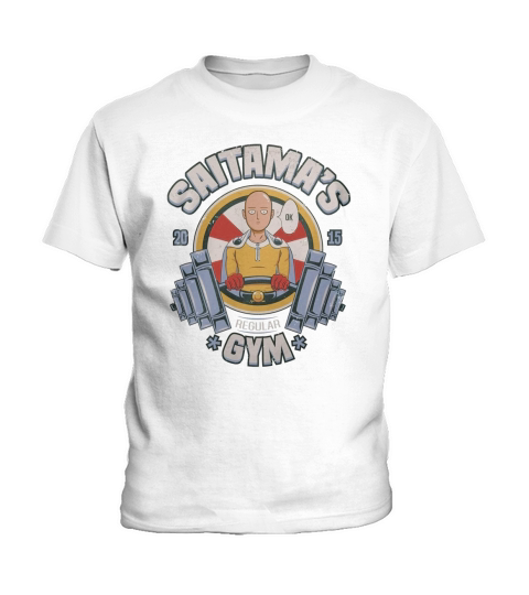 Saitamas regular gym Kids T-Shirt