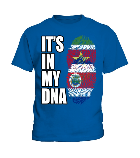 Surinamese And Croatian Vintage Heritage DNA Flag Kids T-Shirt