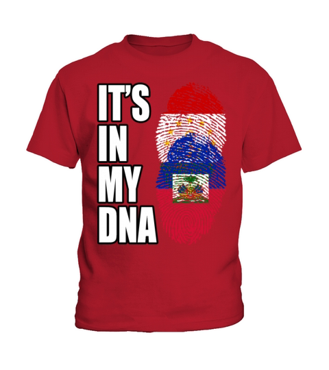 Tajikistani And Haitian Vintage Heritage DNA Flag Kids T-Shirt