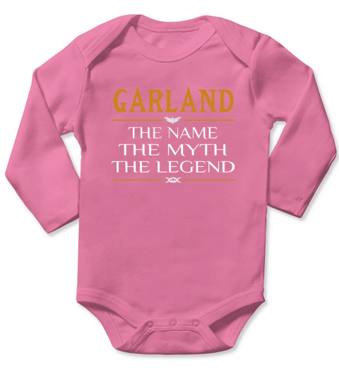 Garland Legend Name Garland - Long Sleeve Baby One-Piece