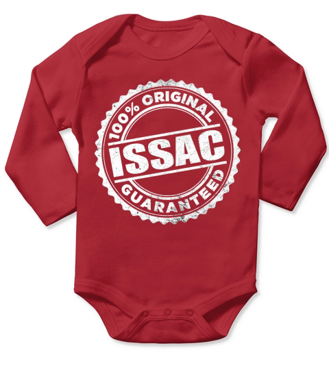 ISSAC  100 Percent Original Guaranteed Long Sleeve Baby One-Piece