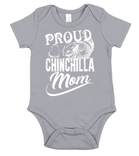 Chinchilla Short Sleeve Baby One-Piece