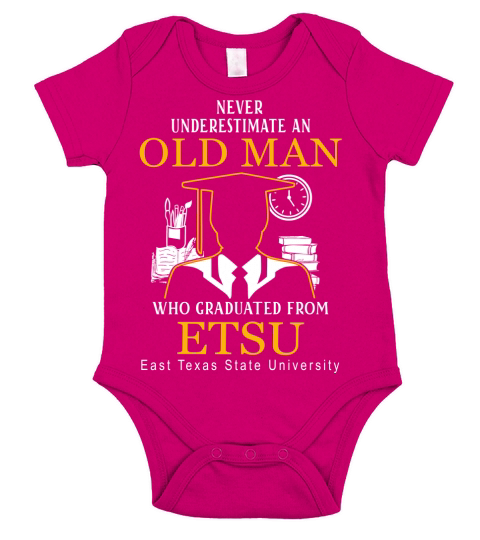 East Texas State University - Coffee Mug (colored) Short Sleeve Baby One-Piece