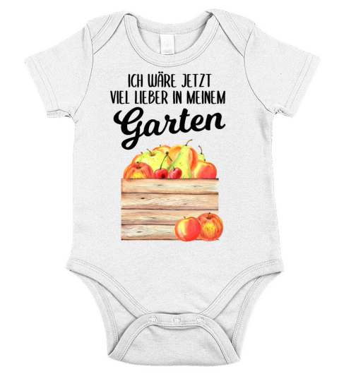 Garden Funny Quote Hobby Gardener Gift Idea Short Sleeve Baby One-Piece