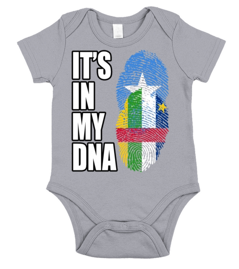 Somali And Central African Vintage Heritage DNA Fl Short Sleeve Baby One-Piece
