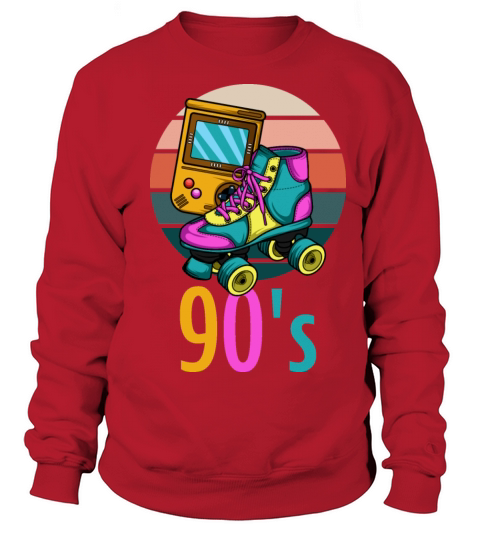 90s Scooter Gamer Gift Sweatshirt Unisex