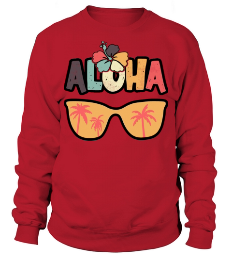 aloha vintage Sweatshirt Unisex