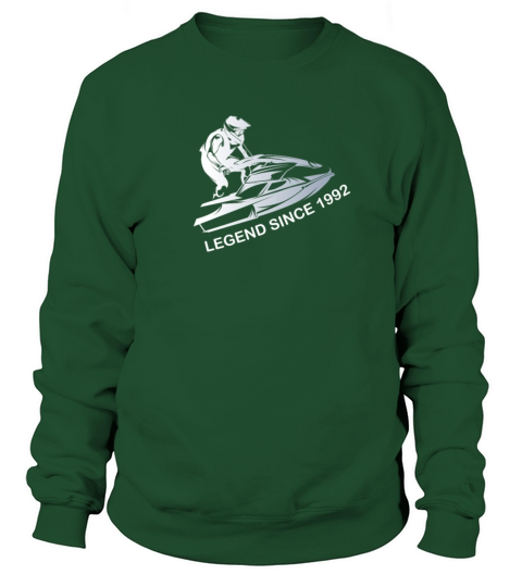 Jet ski vintage 1992 birthday 30 years Sweatshirt Unisex