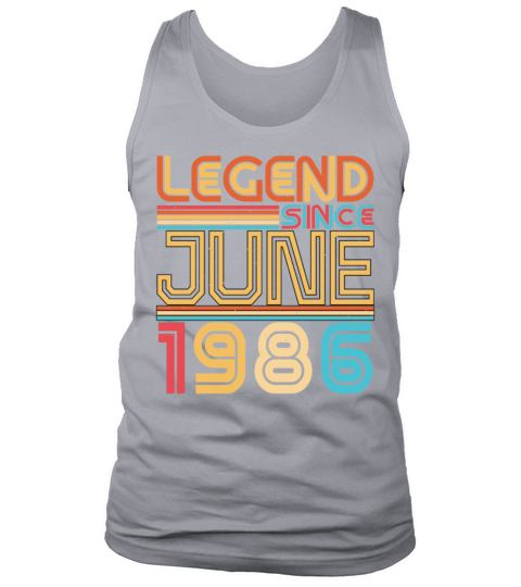 1986 Legend In June Tank Top Unisex