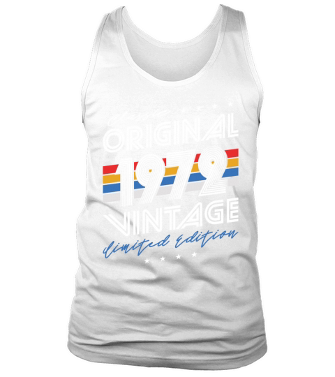 50th birthday vintage 1972 classic original 1972 Tank Top Unisex
