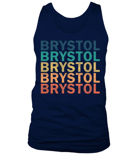 Brystol Name T Shirt - Brystol Vintage Retro Name Tank Top Unisex